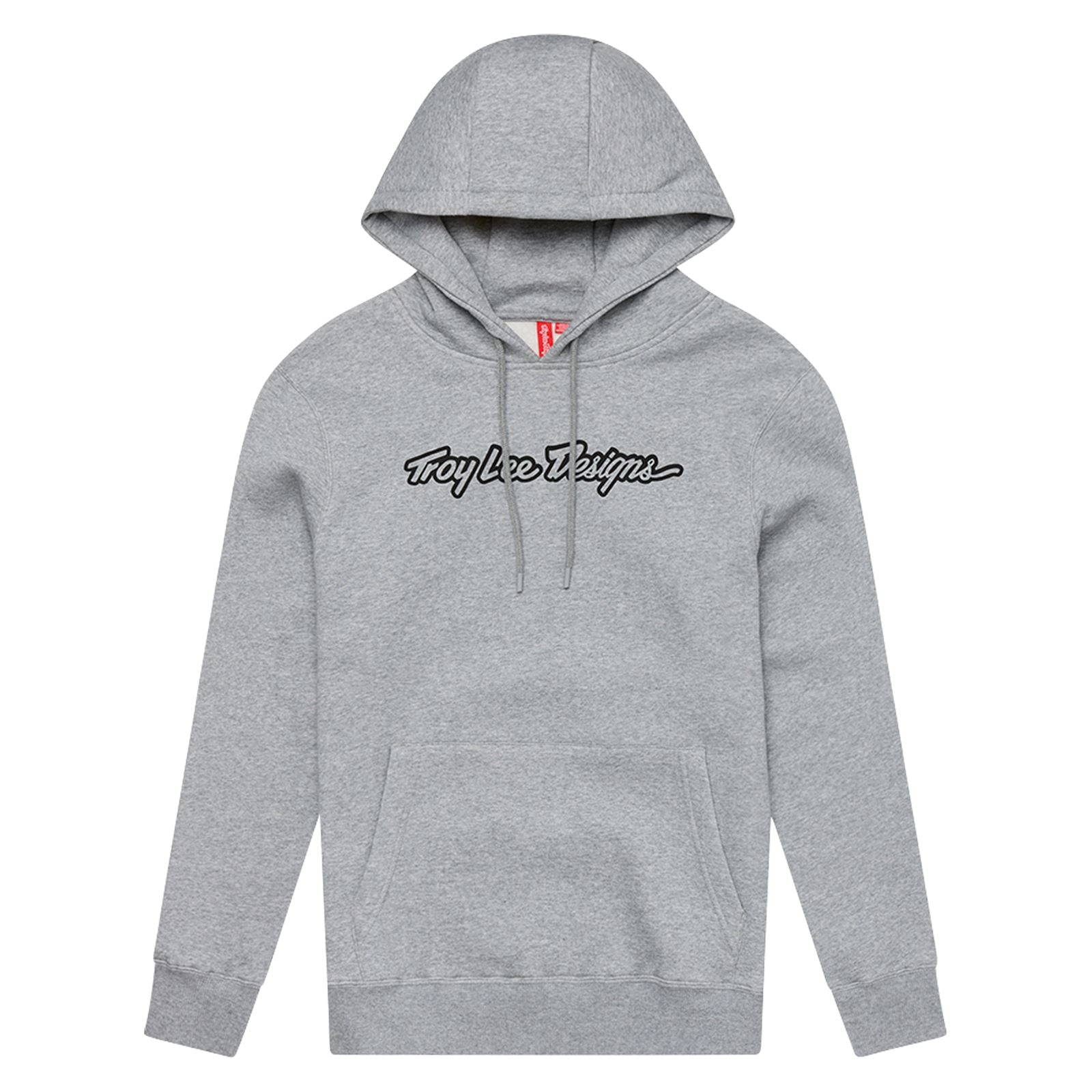 Troy Lee Designs Spring 2025 MX Signature Hoodie Grey Heather